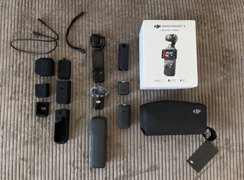 Neatly Used HANDHELD Creator Combo (osmo Pocket 3)