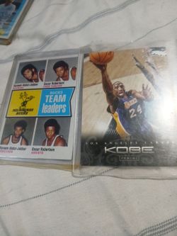 Kobe Kareem Abdul-Jabbar cards