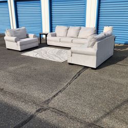 Sofa Loveseat Chair End Tables Set FREE DELIVERY