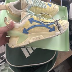 Off white sneakers