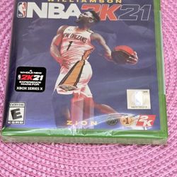 NBA 2K21 Microsoft Xbox Series X|S Factory Sealed Zion Williamson Edition