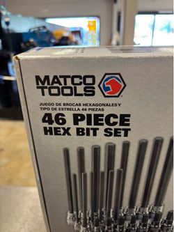 Matco Hex Star Torx Bit Set 46 piece no trades pick up in Tacoma
