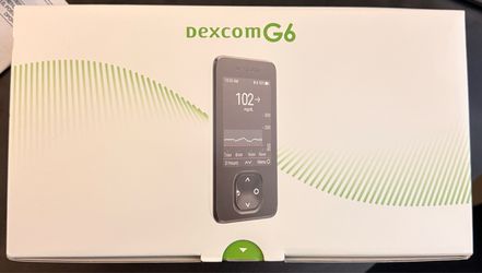 Dexcom G6 Receiver Kit – New Sealed Box – CGM Diabetes Monitor