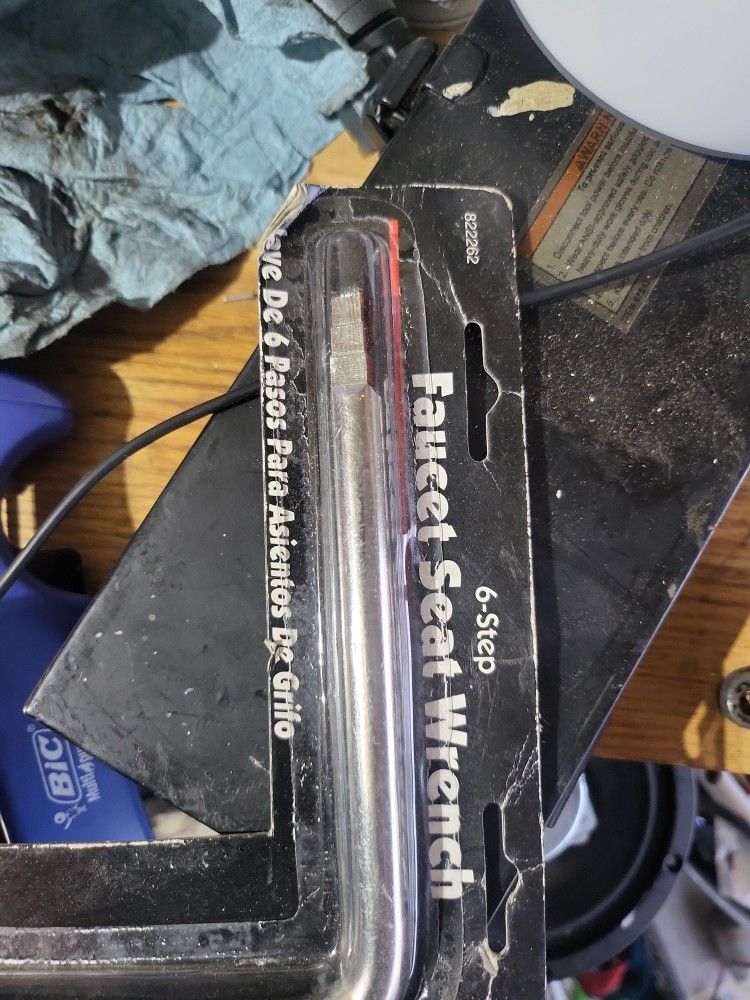 faucet seat wrench 6 step