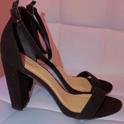 Black Heels Size 10