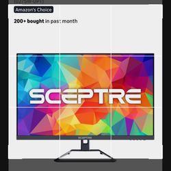 4 Sceptre 4K IPS 27" 3840 x 2160 UHD Monitor up to 70Hz DisplayPort HDMI 99% sRGB Build-in Speakers, Black 2021 (U275W-UPT)