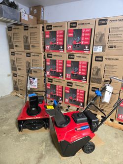 721E  $699
821QZE $899
FREE ASSEMBLY AND START UP AVAILABLE 
WARRANTY INCLUDED