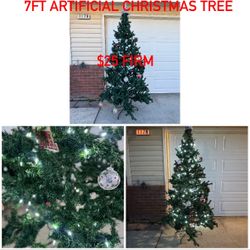 7FT Artificial Christmas Tree 