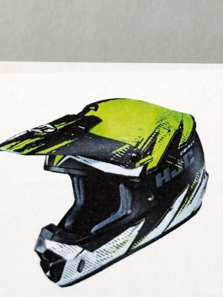 Motocross Medium Helmet New