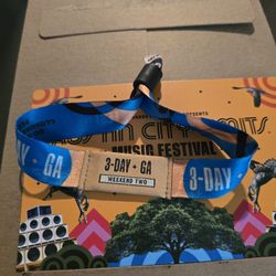 ACL Weekend 2 - 3 Day GA