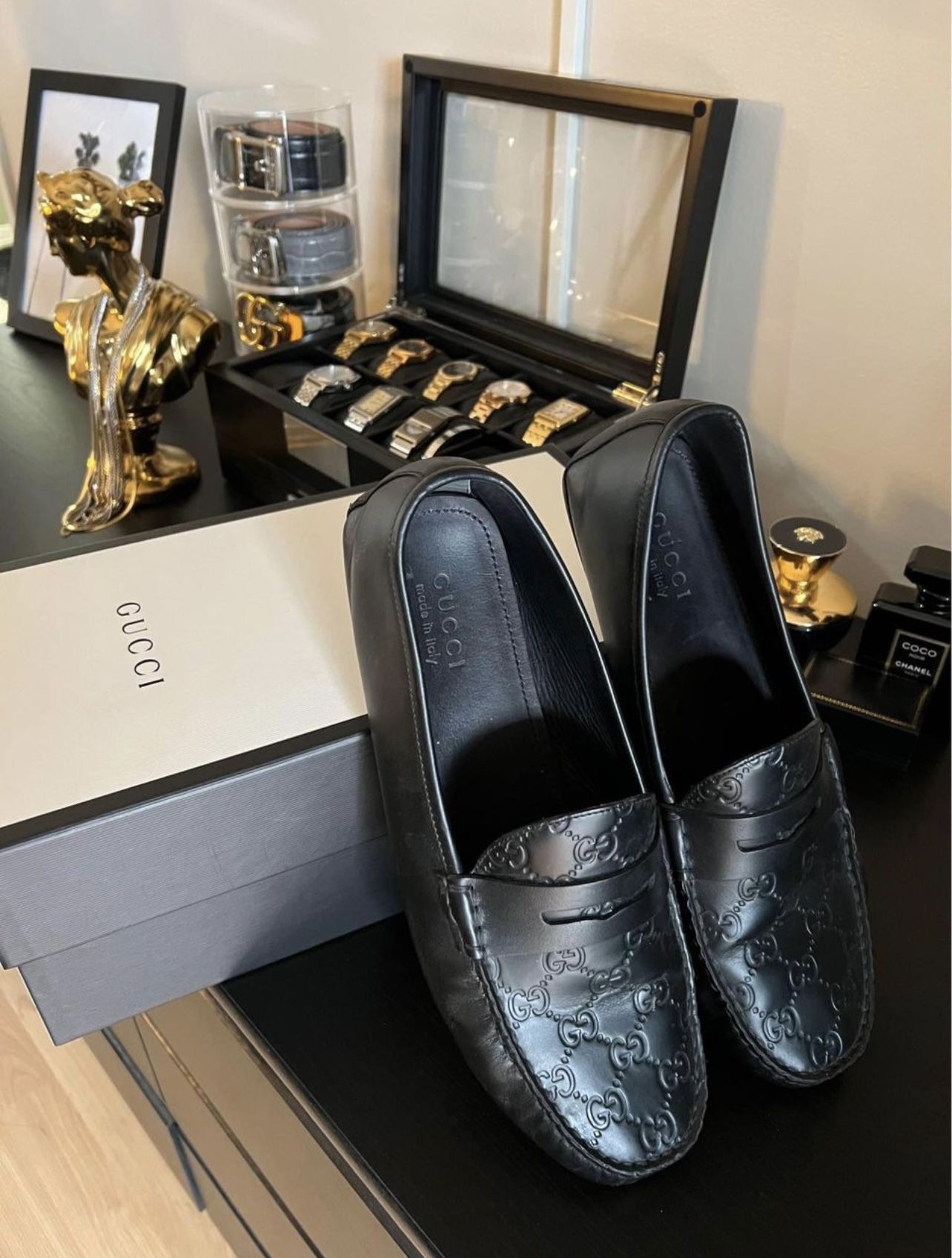 Gucci signature deals loafers