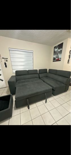 Sofá cama como new
