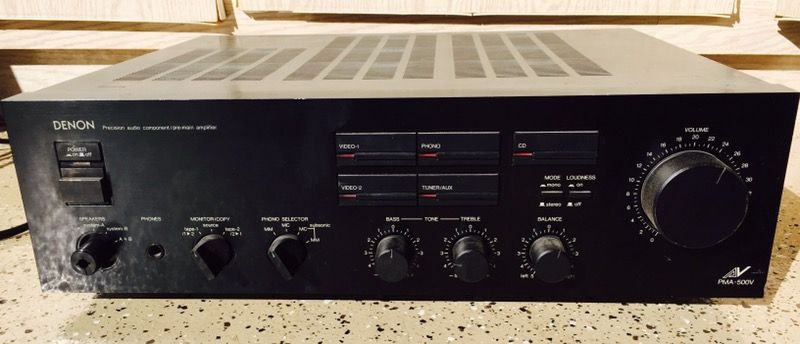Denon Audio Amplifier PMA-500v
