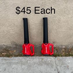 CRAFTSMAN V20 20-volt max Cordless Battery 2-Speed Leaf Blower (TOOL ONLY) **$45 Each**