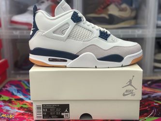 Size 9.5 - Air Jordan 4 SB Navy - $240