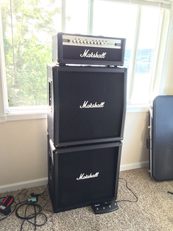 Marshal mg100hcfx full stack guitar amplifier