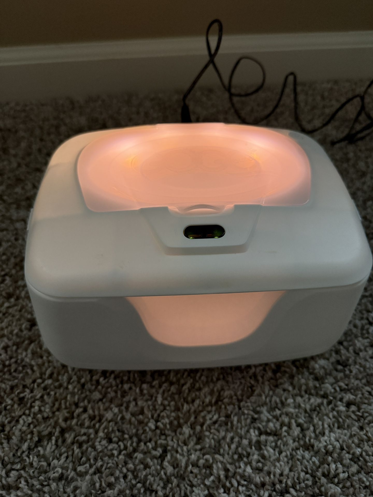 Diaper Warmer with nightlight 