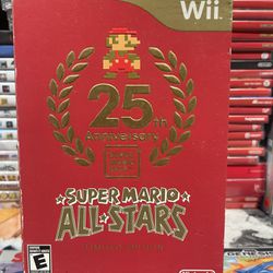 Super Mario All Stars WII NOT FOR RESALE 