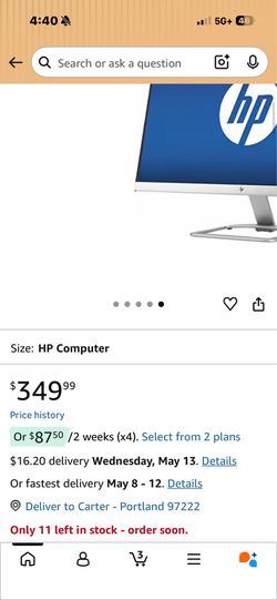 HP monitor
