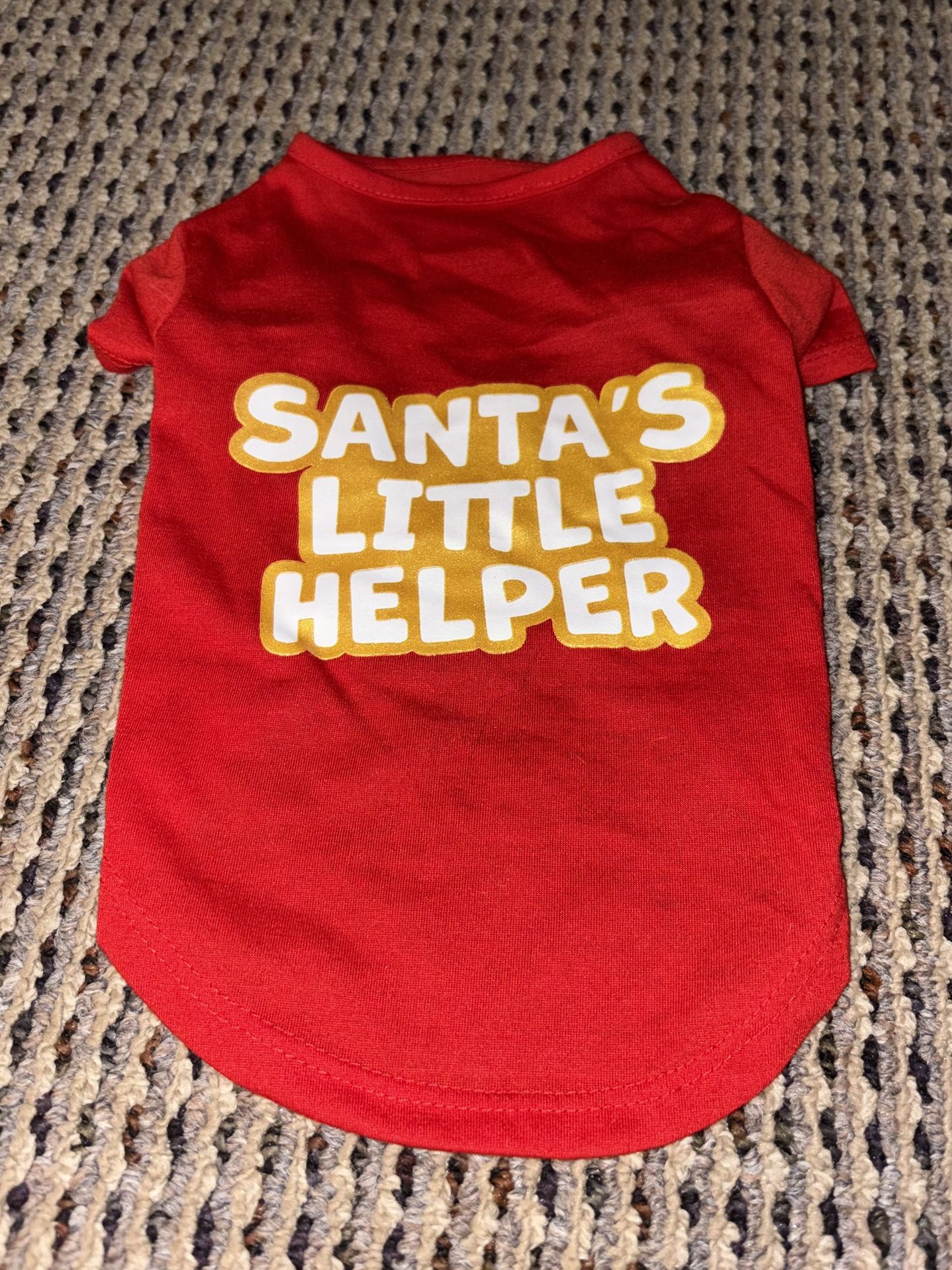 Pet Christmas Shirt Size Small