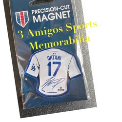 LOS ANGELES DODGERS OHTANI PRECISION-CUT MAGNET