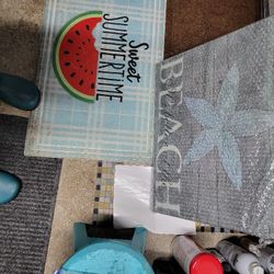 Brand New 16 By 20 Canvas Beach Painting 