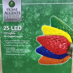 Christmas Lights - Large Bulbs - 18 Sets Available 