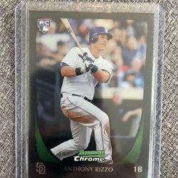 Anthony Rizzo Bowman Chrome Rookie Card