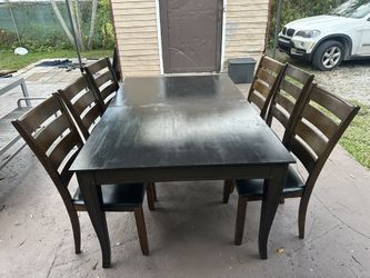 6 seat Dining Table And Chairs