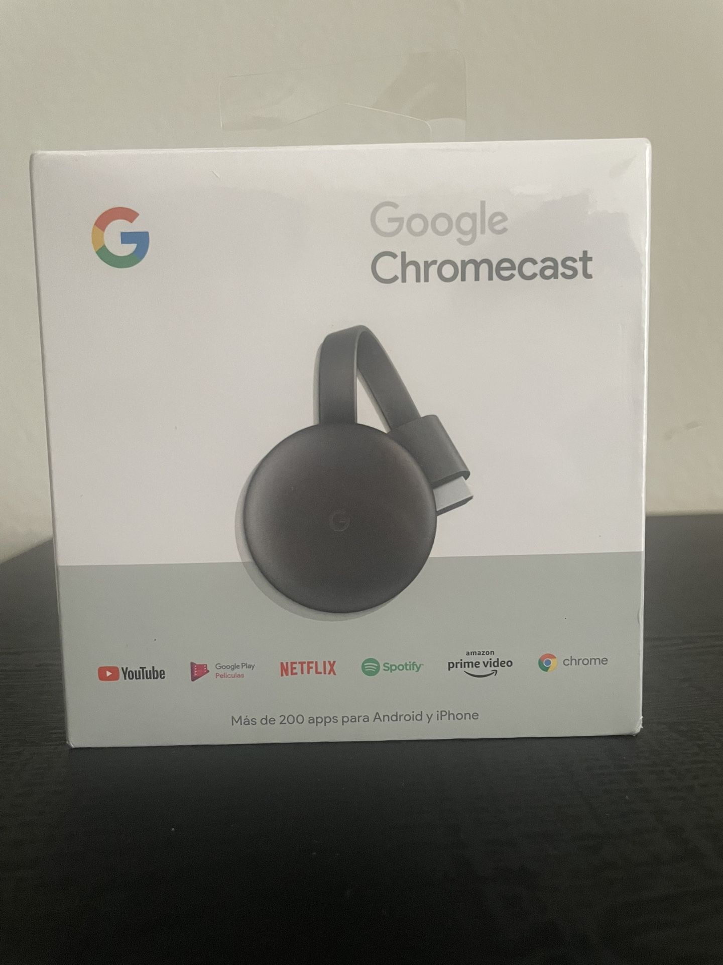Google Chromecast in Black $25 Each