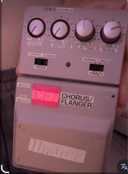 Ibanez CF7 Chorus/Flanger Guitar Pedal