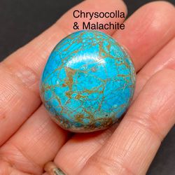 Chrysocolla With Malachite Genuine stone From Peru 27g BEAUTIFUL
