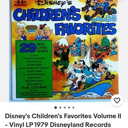 Vintage Numbered Disney Christmas Favorites Album