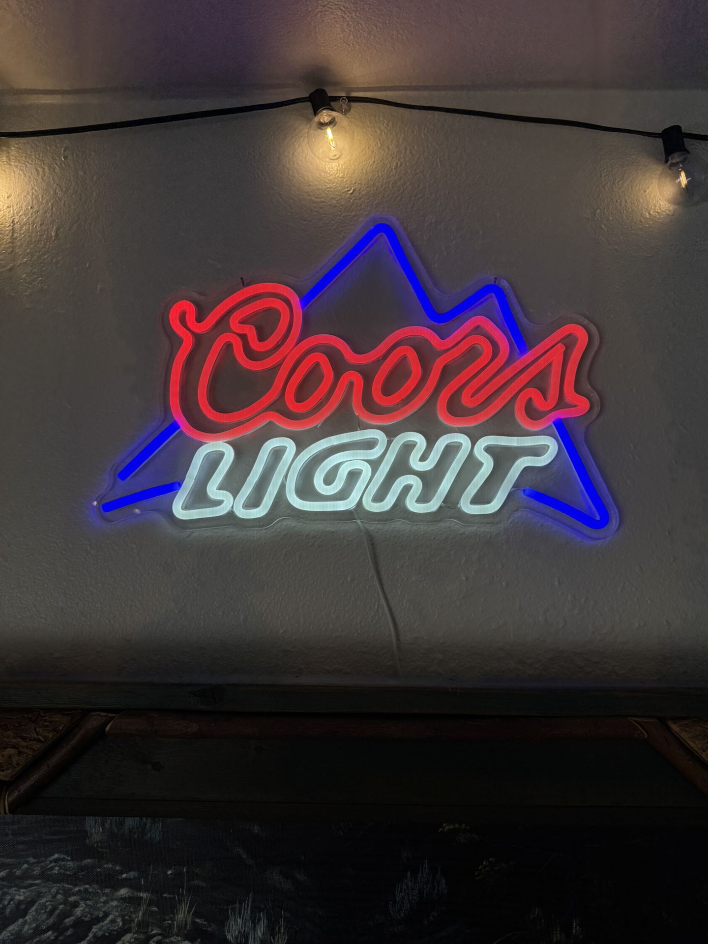 Coors Light Neon Sign