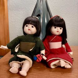 Two Rare Dolls from Japan; Priced ea.; Oike Co. Kyo Osaka w/tags
