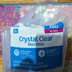 49 High Temperature Crystal Clear Glue Sticks