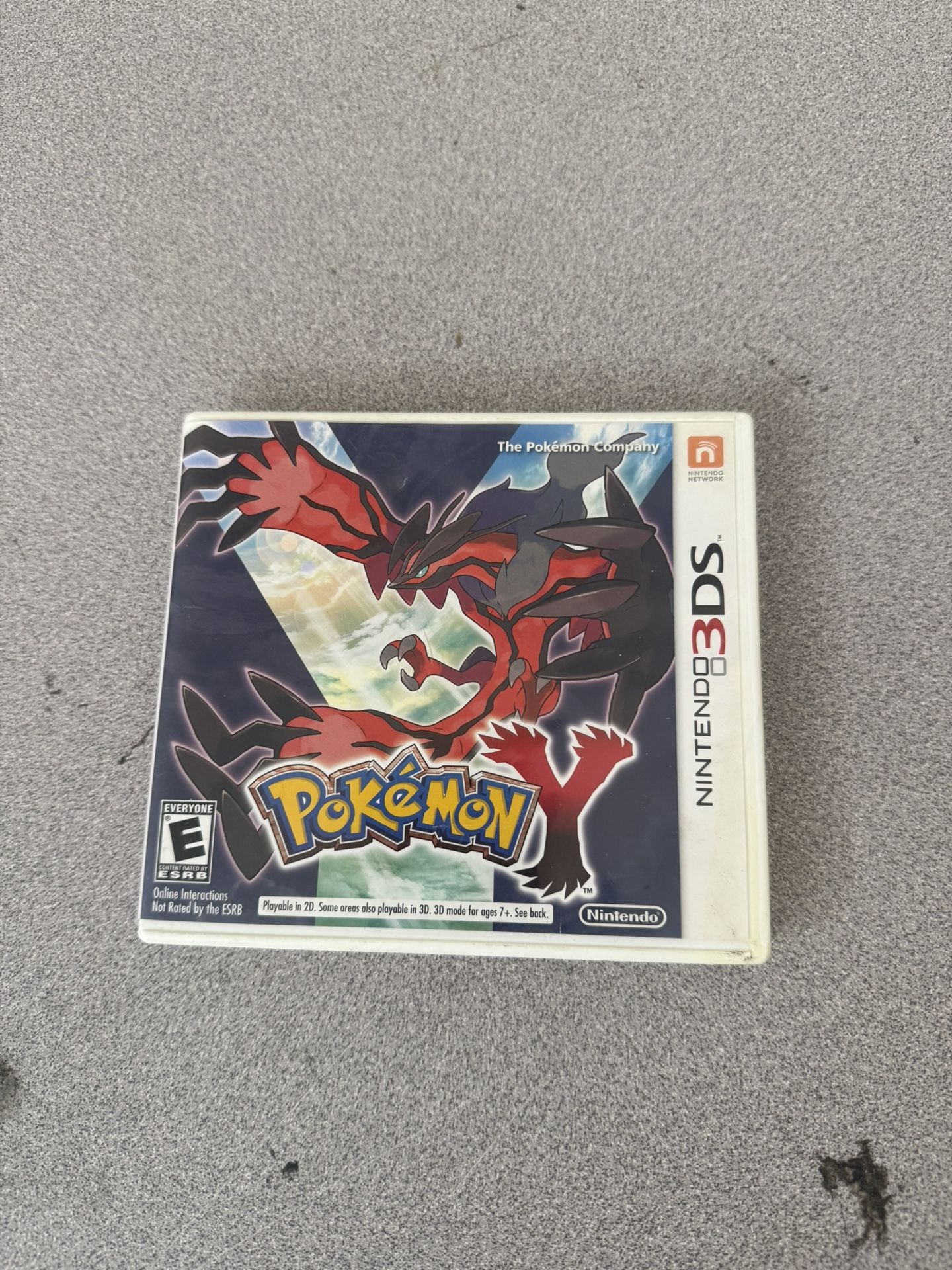 Pokemon Y 3DS