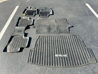 Genuine Toyota RAV4 All-Weather Floor Mats (2021)