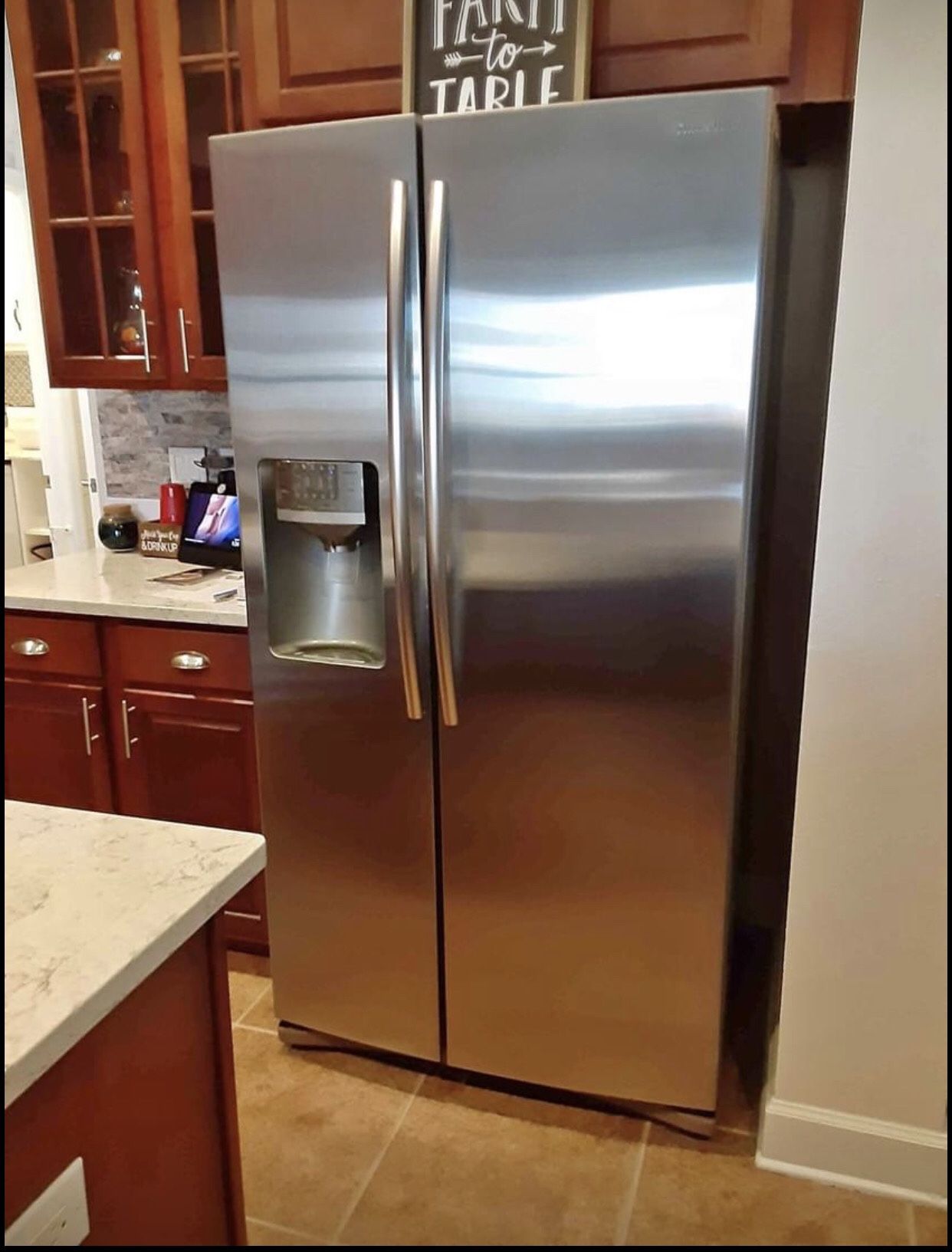 Stainless Steel Refrigerator 