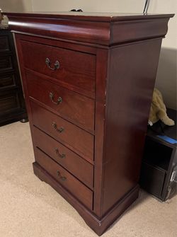 Classic 5-Drawer Tallboy Chest of Drawers