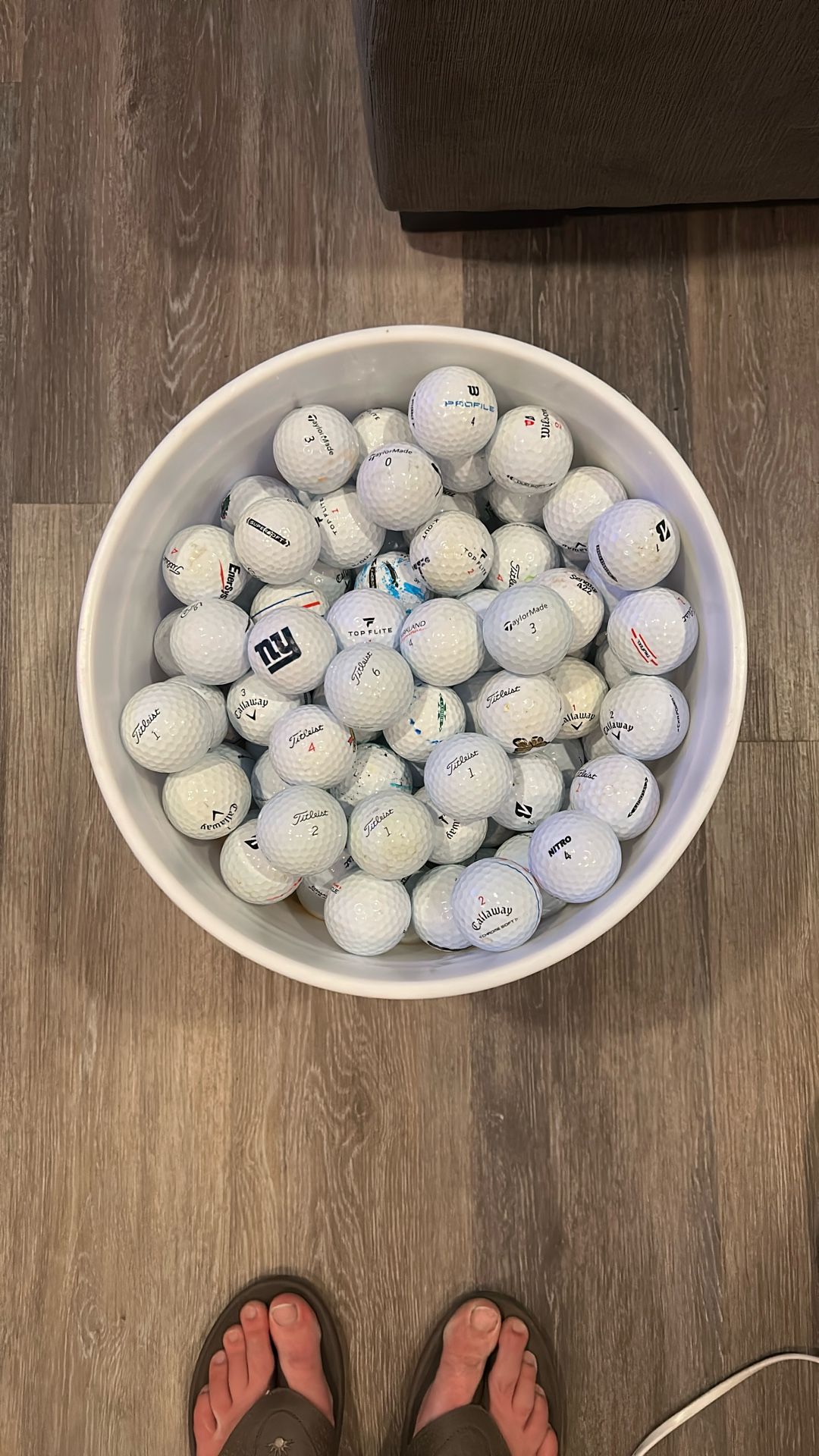 Assorted Golf Balls