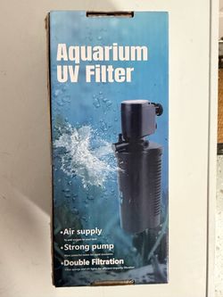 TARARIUM H4F Submersible Aquarium UV Filter & Pump