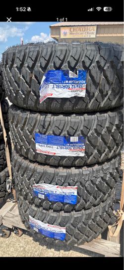 Attander Roverclaw M/T 33x12.50R18LT Tires – Set of 4