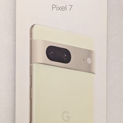 Pixel 7_Brand New Sealed Unlocked