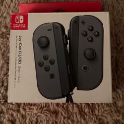 Nintendo Switch Joy-Con Controllers (L/R, Gray)