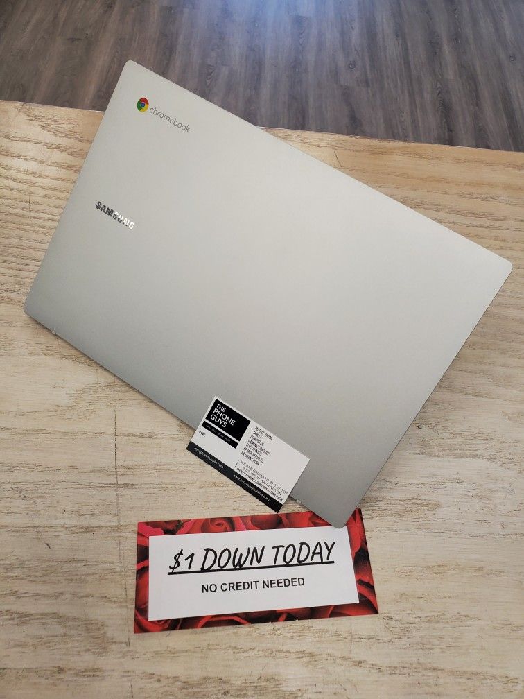 Samsung Galaxy Chromebook Go 14in Laptop - $1 Down Today - NO CREDIT Needed