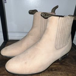 Botines Becerro Gris Size 11 MX 30 Grey Boots 