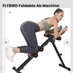 Flybird foldable ab crunch machine