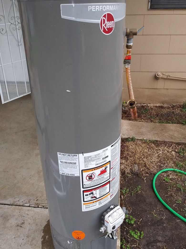 Gas Water Heater lot of good part