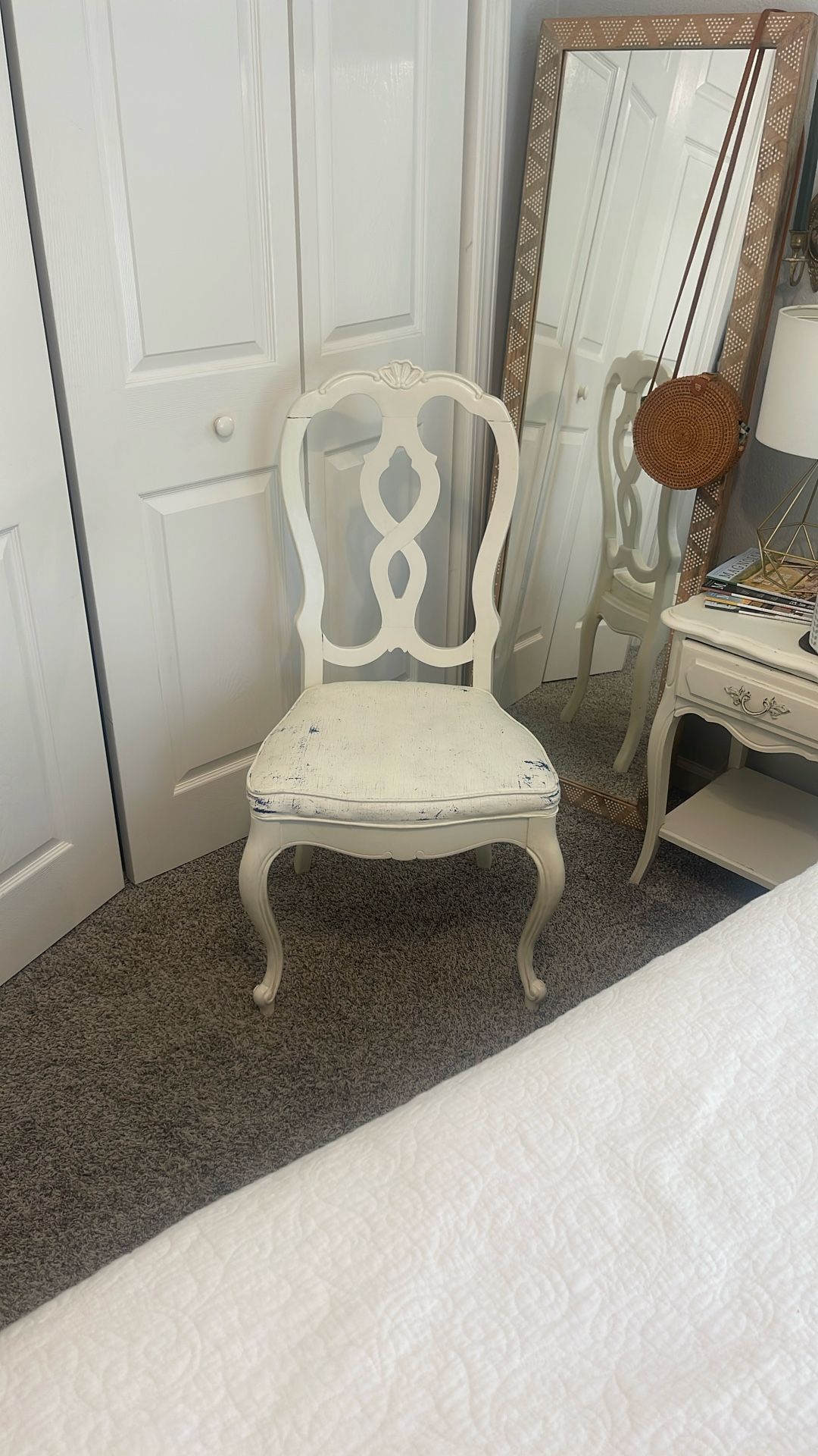 French Provincial Wood Chair